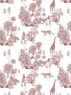 TOILE AFRICAN WILDLIFE | SEAMLESS PATTERN TOILE AFRICAN WILDLIFE | SEAMLESS PATTERN