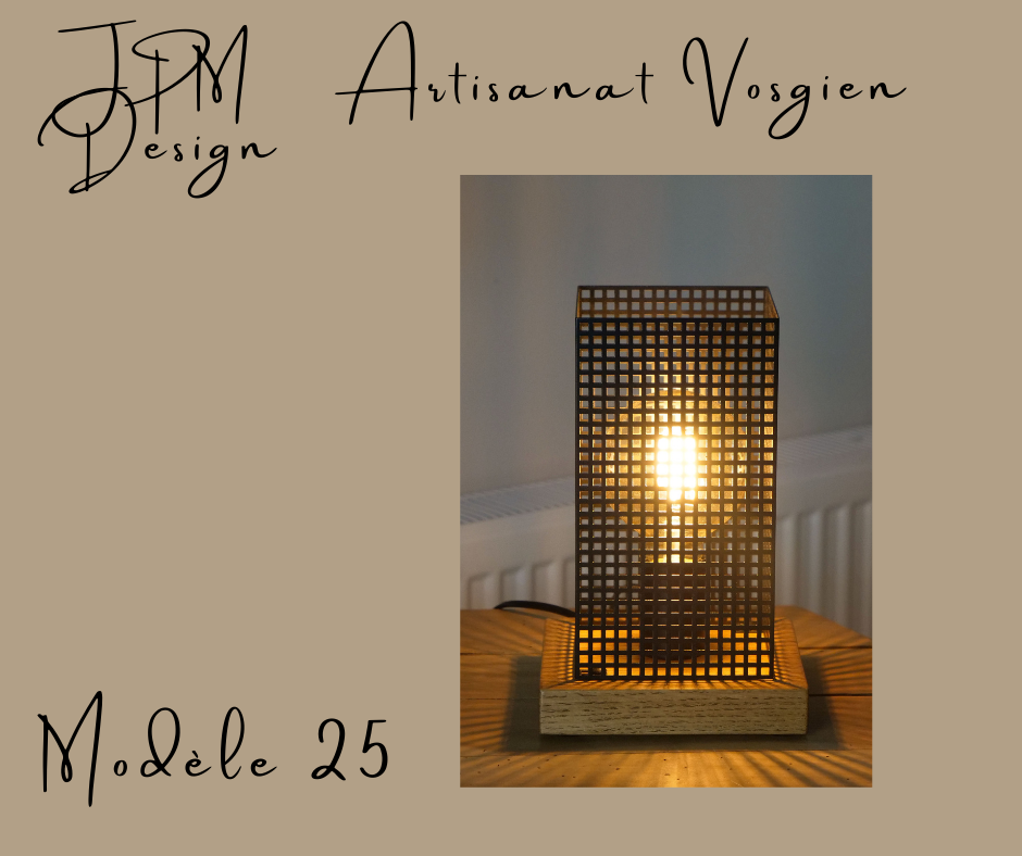 JPM Design Lampe à poser 25