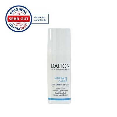 MINERAL CARE MED TOTES MEER INTENSIV LIPID CREME
DRY & IRRITATED SKIN
Reichhaltige, juckreizlindernde Intensivpflege für sehr trockene, zu Neurodermitis oder Psoriasis neigende Haut 74 512 50