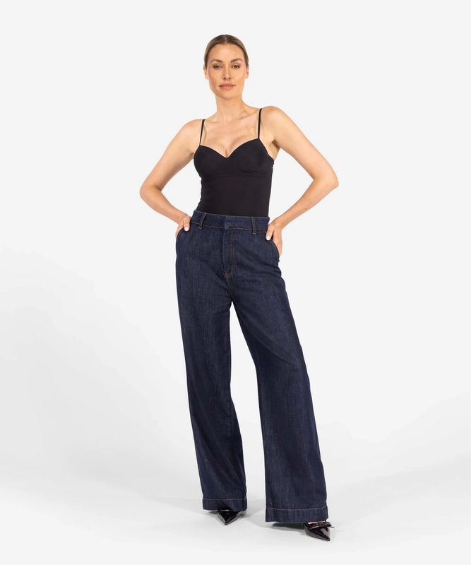 EDEN top zwart Ibana