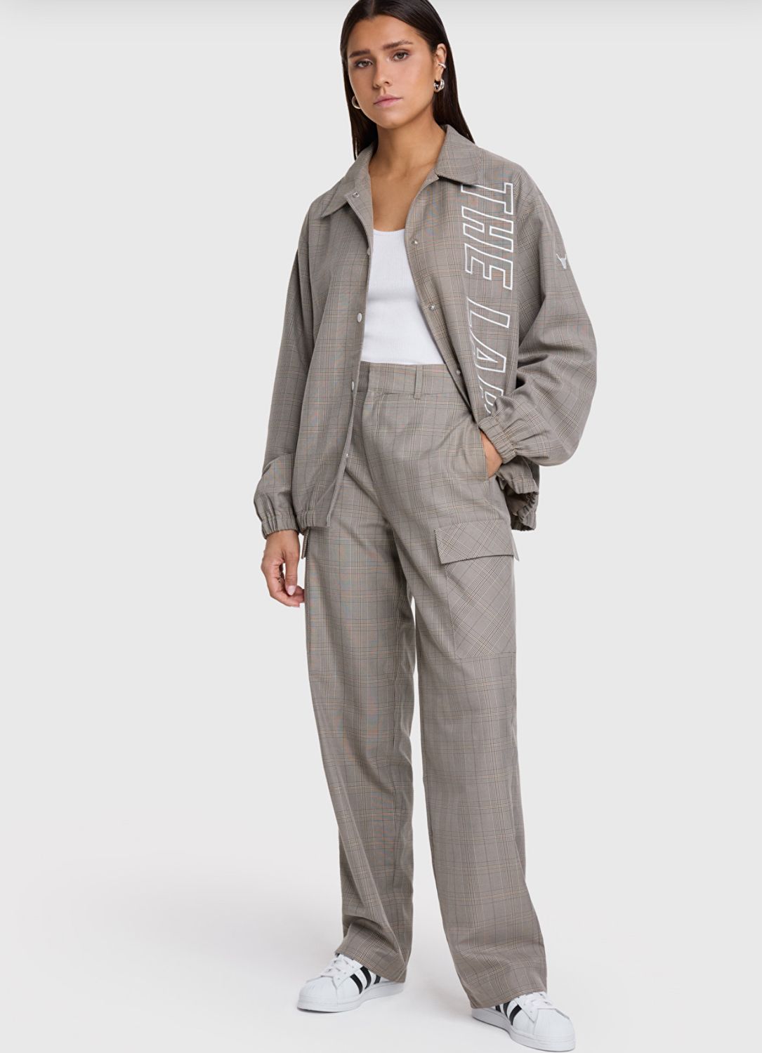 Check Cargo pants Alix The Label beige