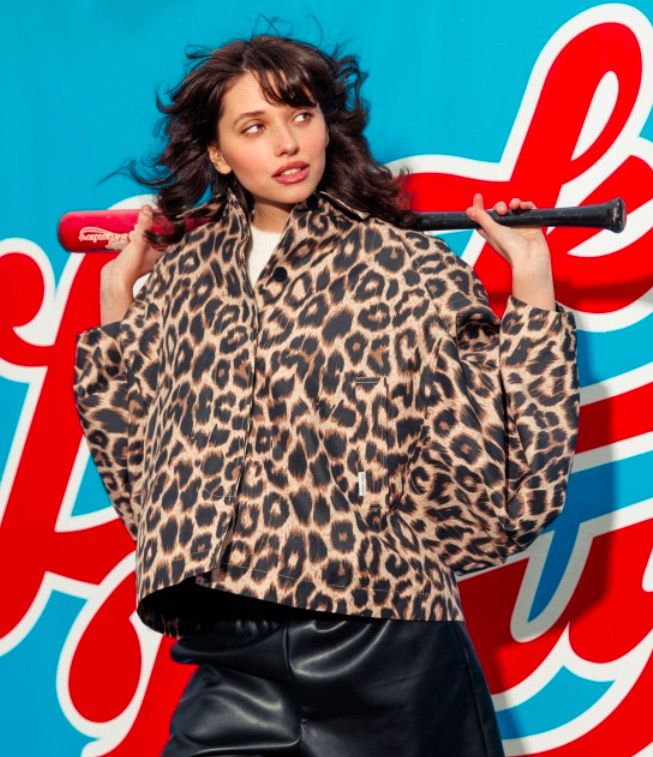 Short leopard trenchcoat Catwalk Junkie