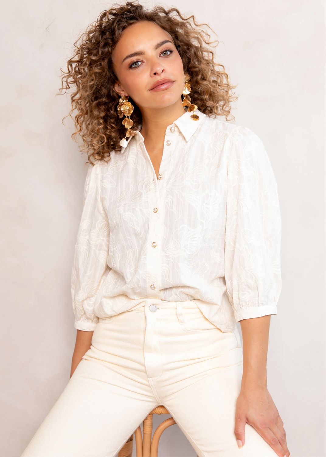 Baudine Blouse FREEBIRD off-white