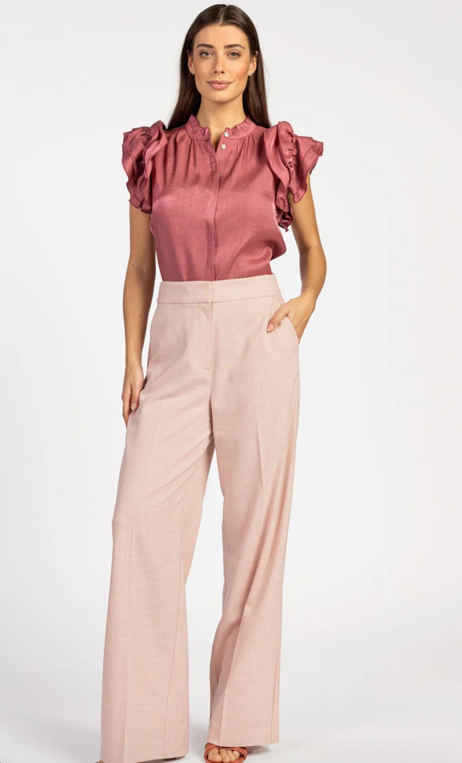 SONJA pantalon roze Aaiko