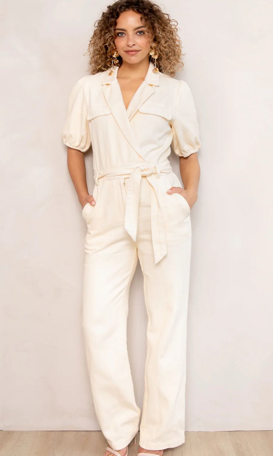 YAEL Puff Jumpsuit Freebird