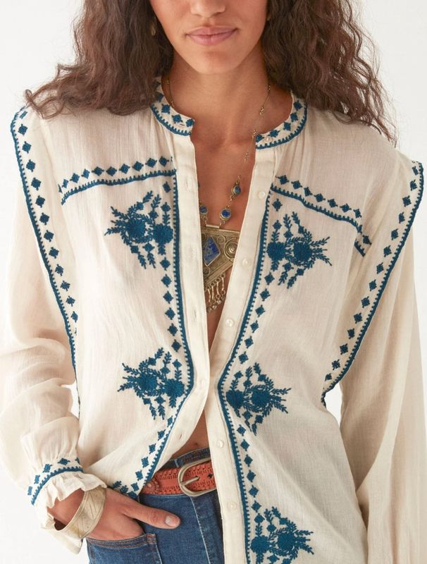 Philippa Blouse - Panna Cotta Maison Hotel