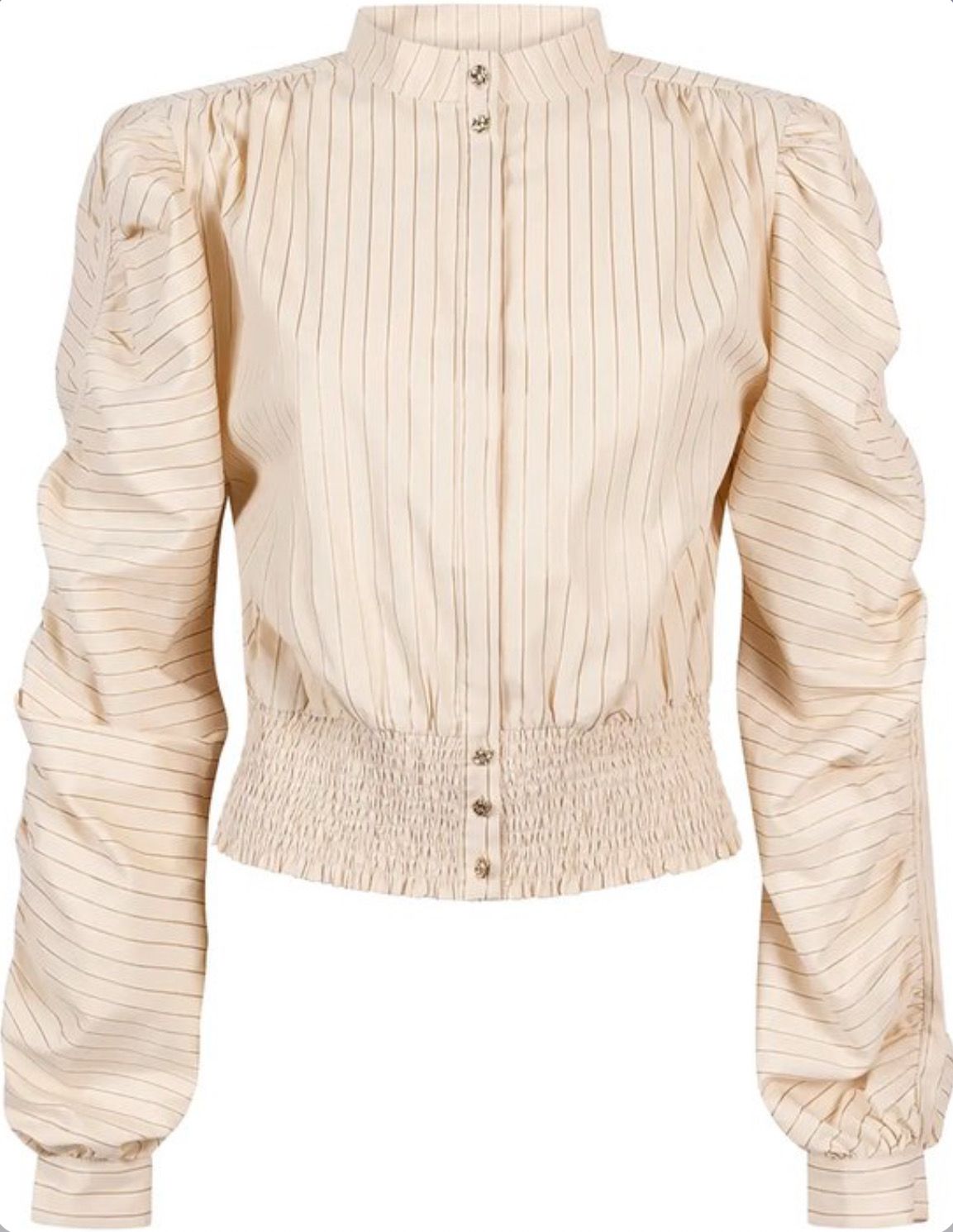 Beaudine Blouse Cream Aaiko