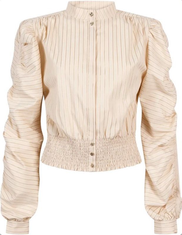 Beaudine Blouse Cream Aaiko
