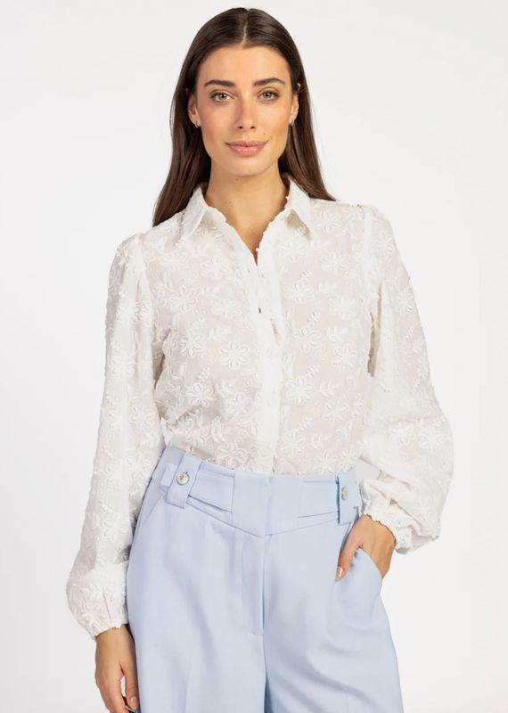 LIEN blouse wit Aaiko