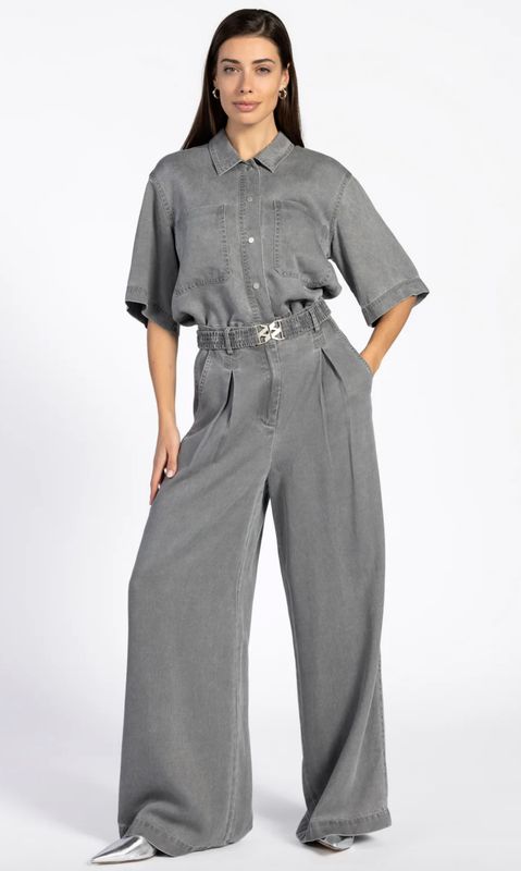 LOTTY Broek Grijs Aaiko