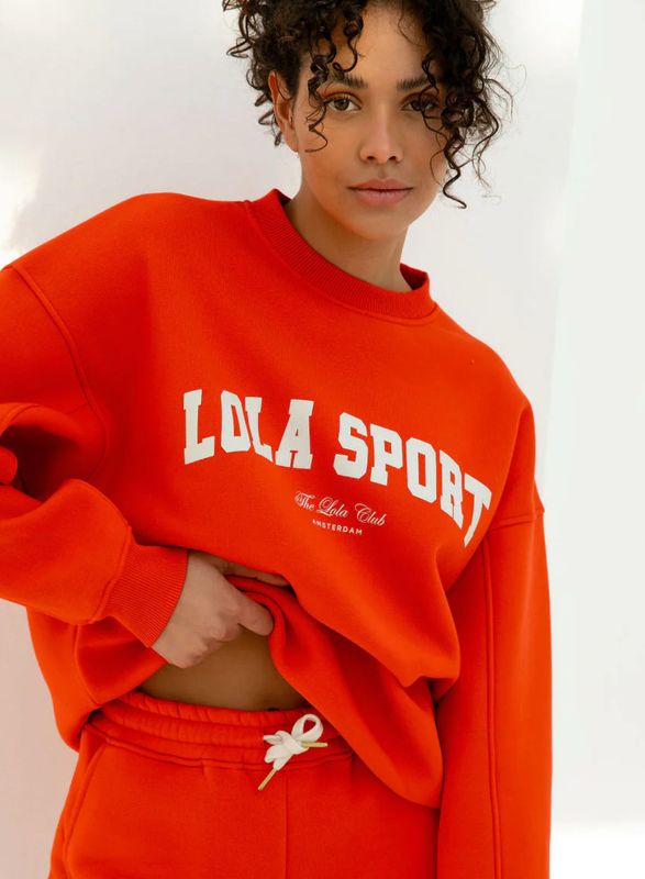 Jane sweater orange The Lola Club