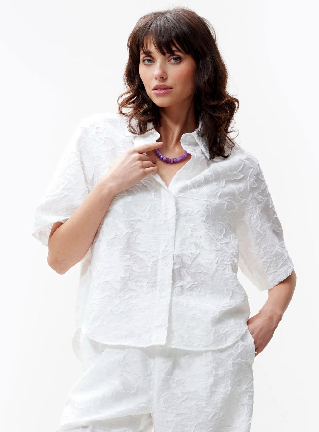 Blouse met korte mouwen Catwalk Junkie