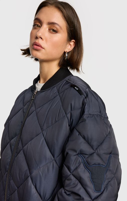 Quilted bomber navy Alix the Label #2508502301