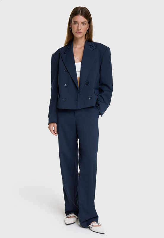 Clean pants navy Alix The Label #2508131256