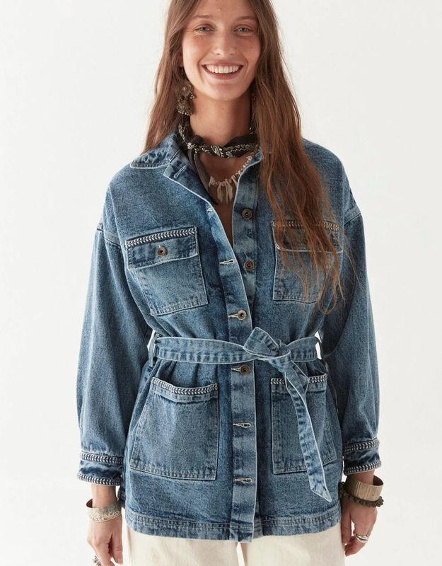 Wayne Jacket - Western Blue jeans Maison Hotel