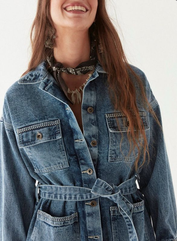Wayne Jacket - Western Blue jeans Maison Hotel