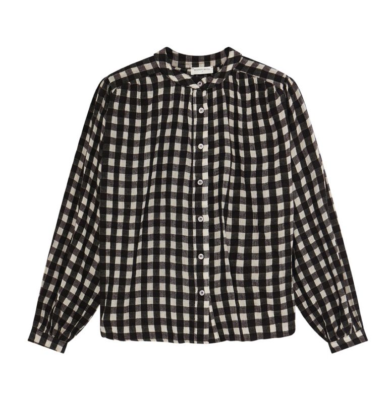 Rebecca bourgogne blouse Maison Hotel chocolat