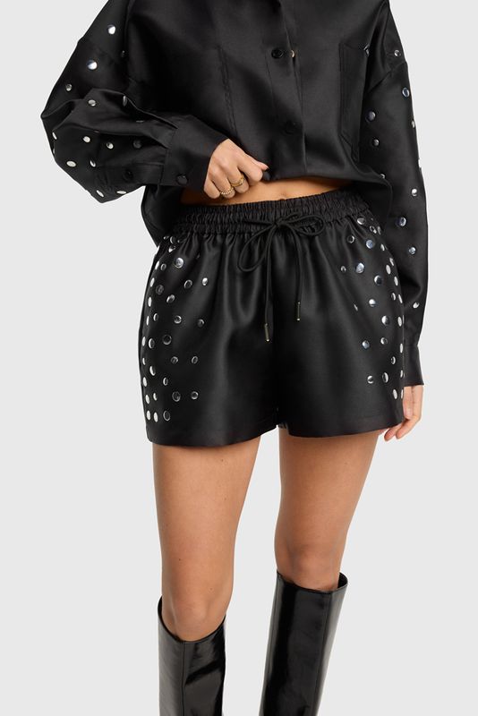 Studs short black Alix the Label #2508158386