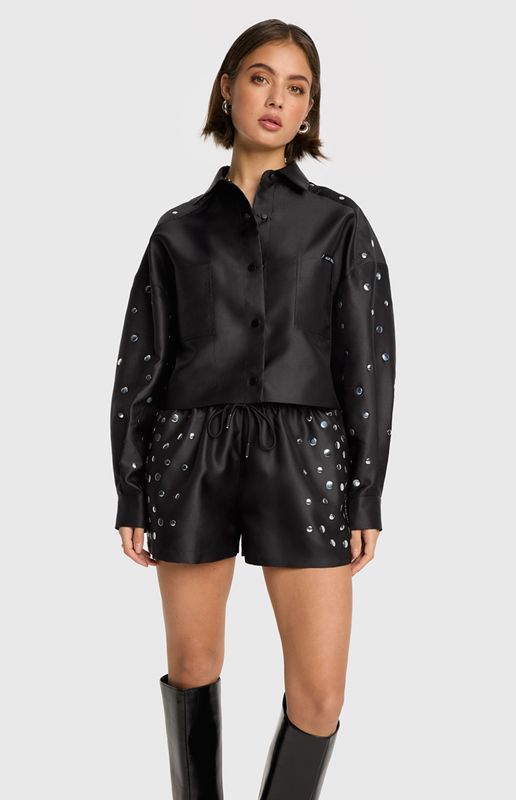 Studs short black Alix the Label #2508158386