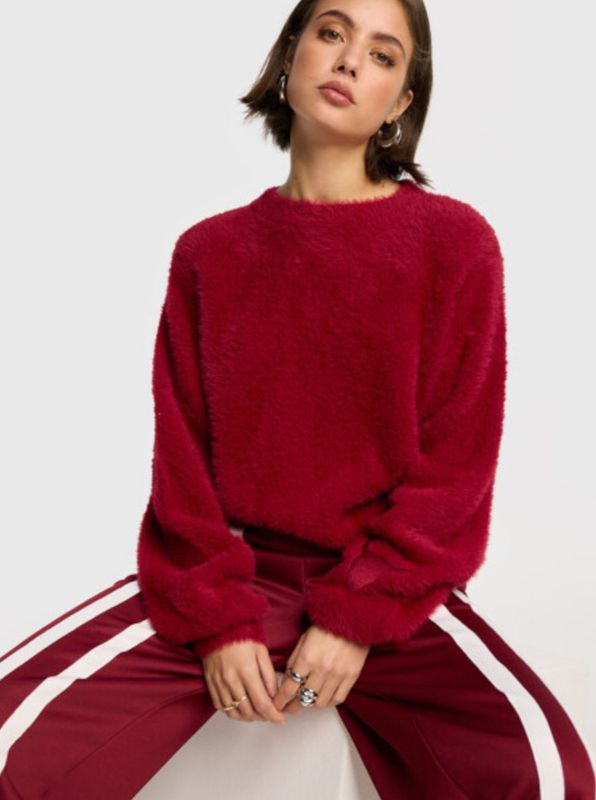 Mohair pullover Bordeaux Alix the Label 2508861884