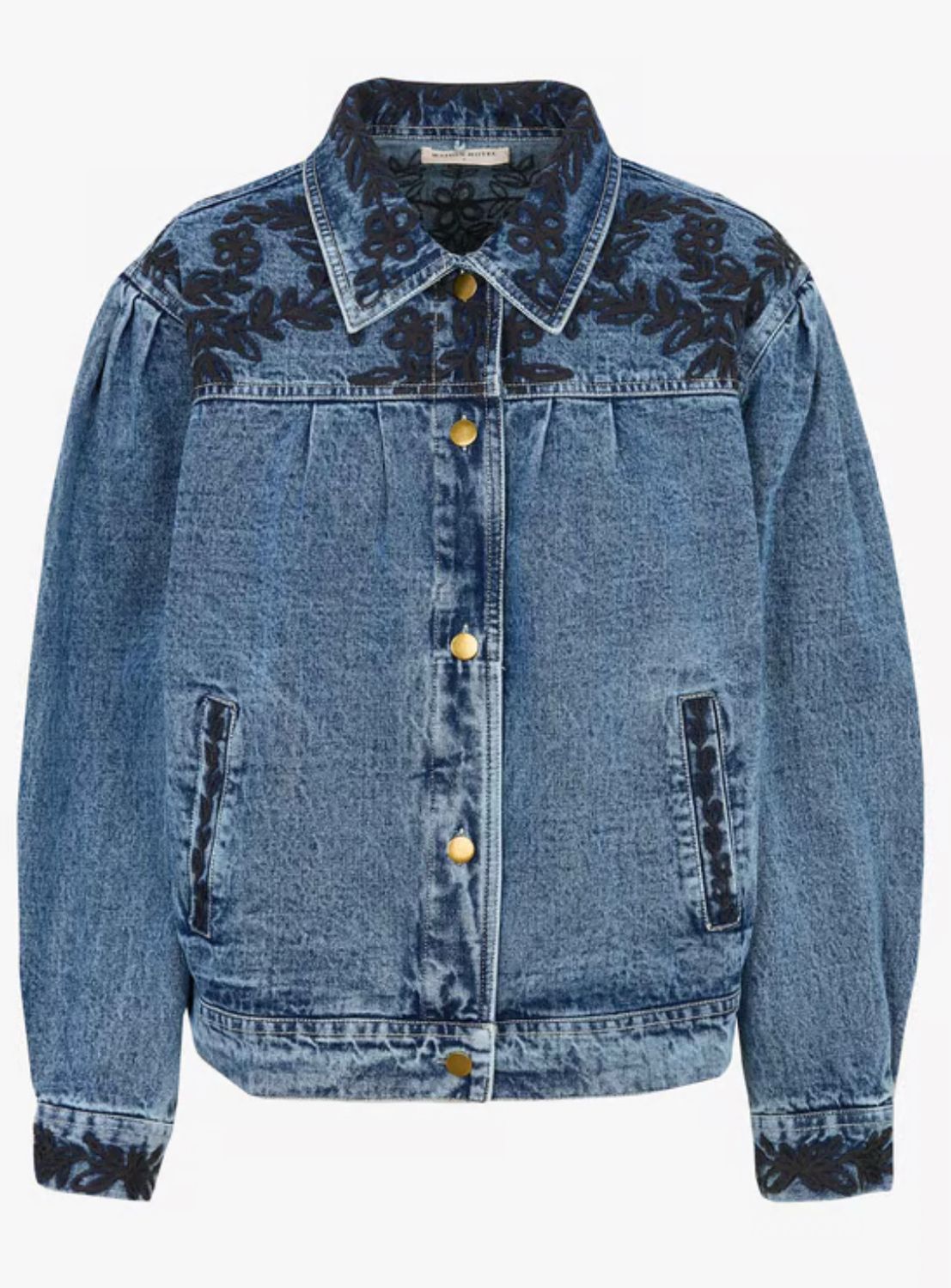 WESLEY jeansjacket met gilet Maison Hotel