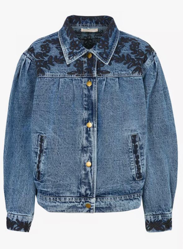 WESLEY jeansjacket met gilet Maison Hotel