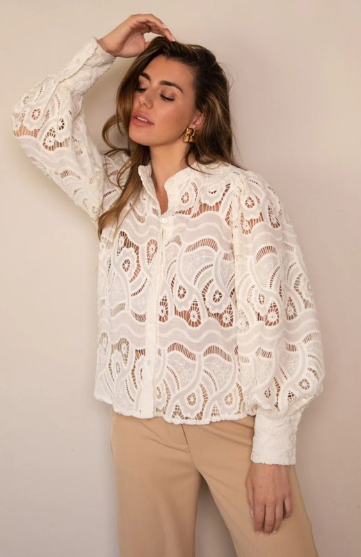 Borel Blouse FREEBIRD off-white