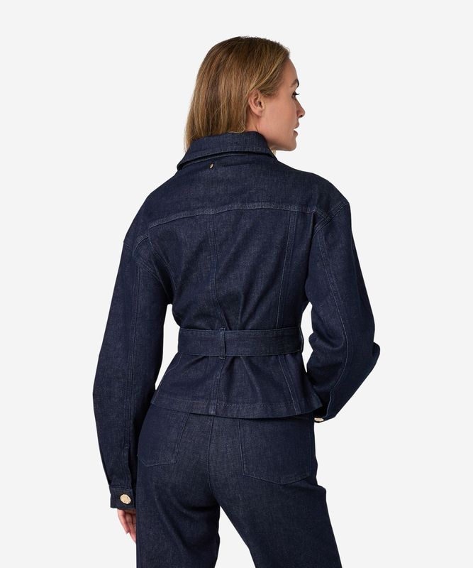 Jenna dark denim Ibana jacket