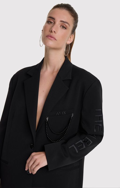 Grandad blazer zwart Alix the Label #2509420333