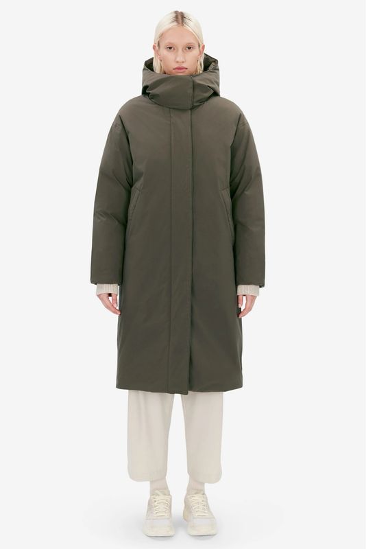 Winterjas Saira castor green ELVINE