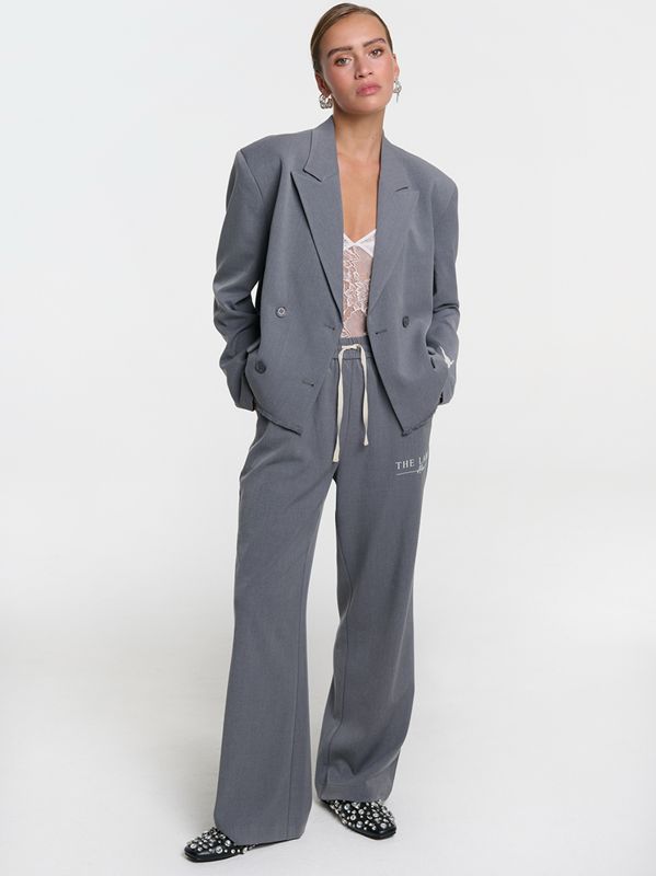 Grijze relaxed pants Alix The Label #2509124327