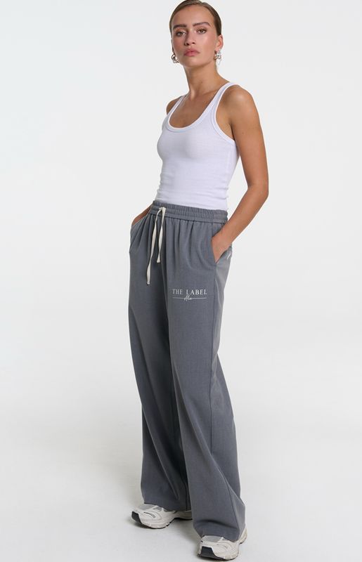 Grijze relaxed pants Alix The Label #2509124327