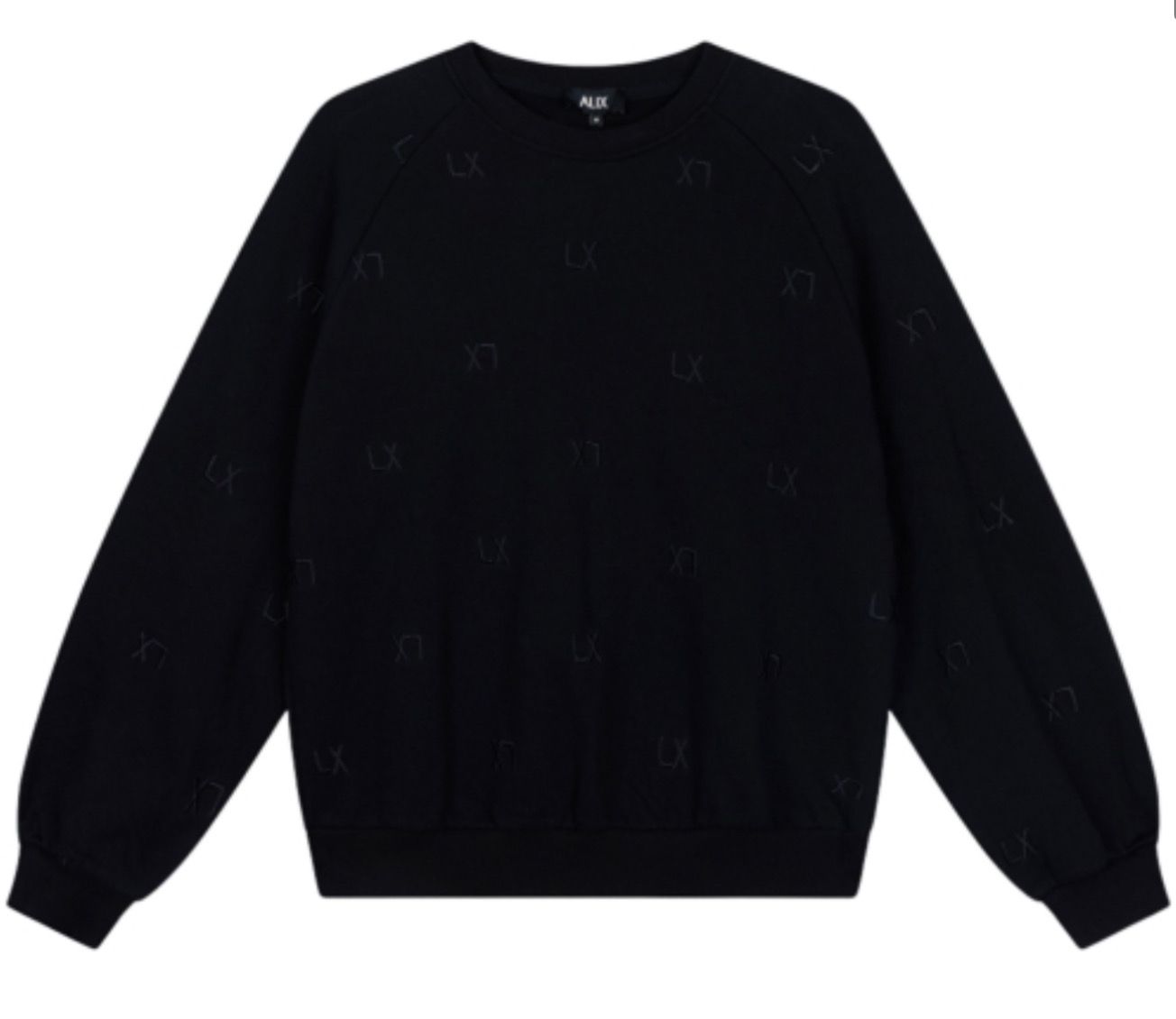 Logo sweater zwart Alix the Label #2509833350