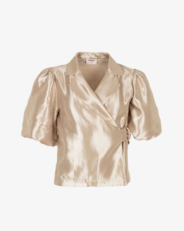 Dames Blouse Brightly Freebird Champagne