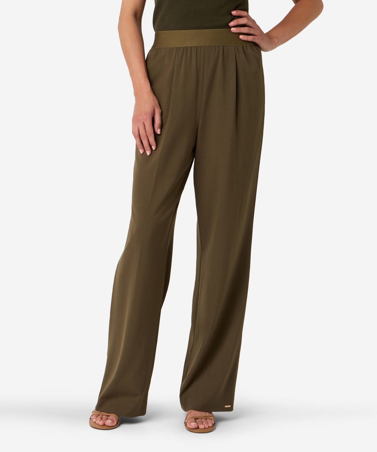 Payge pants dark Elm Green Ibana