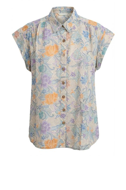 Pua blouse korte mouw Maison Hotel