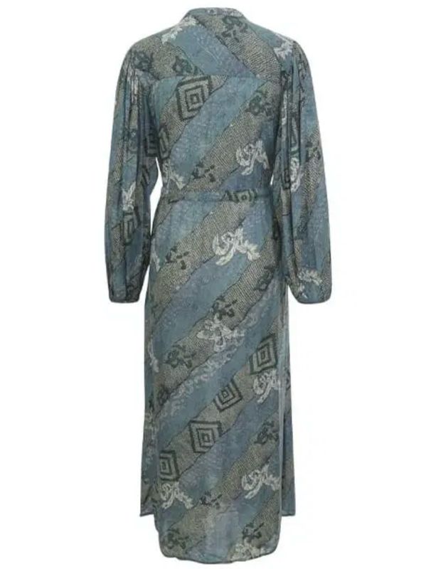 Shikoku Noor Indigo Bloom jurk Maison Hotel