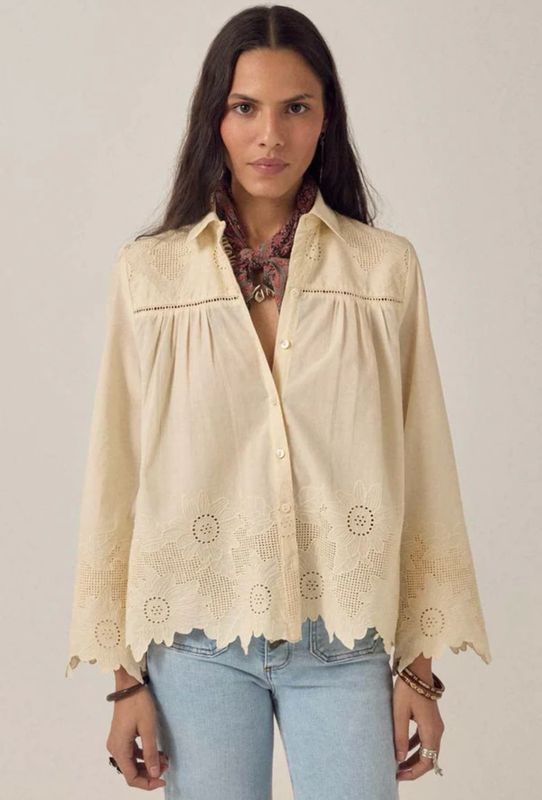 ARBIND blouse Maison Hotel ivoor ARBIND blouse Maison Hotel ivoor