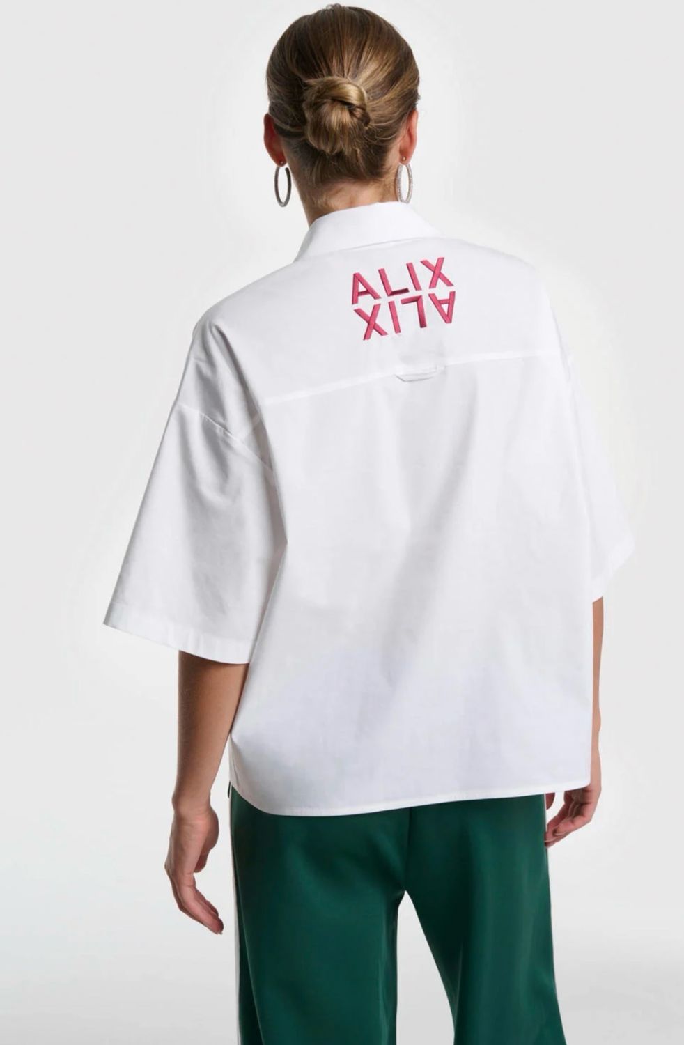 Witte blouse back print Alix the Label #2603907632 012