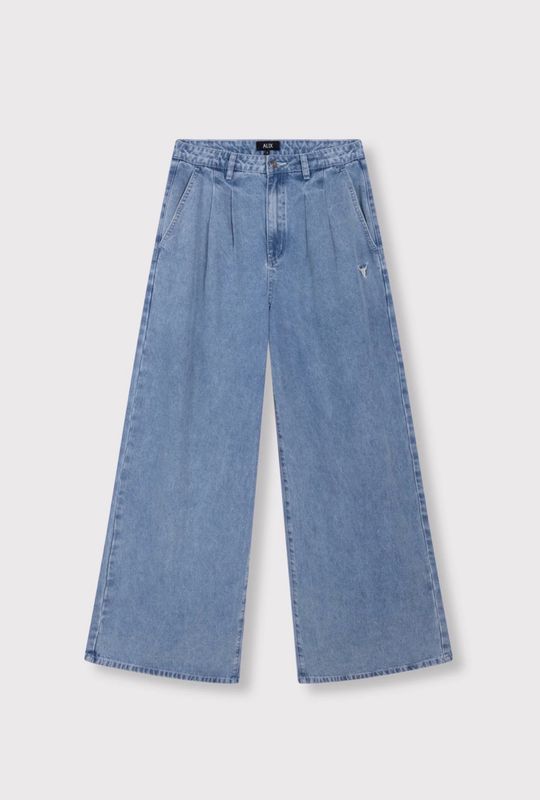 Knitted woven denim wide pants Alix the Label 2603198628 199