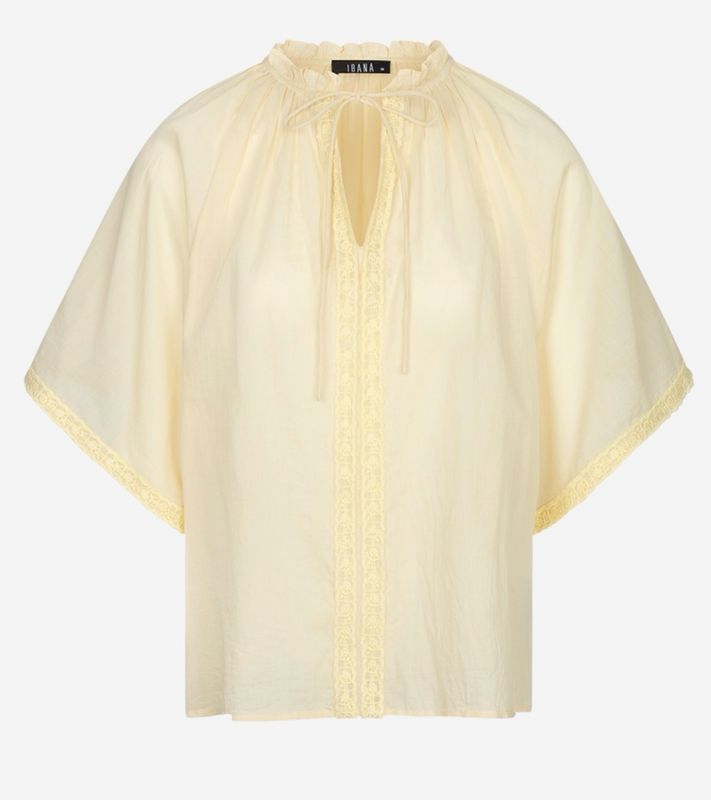 Tarina top in Manteca Yellow Ibana