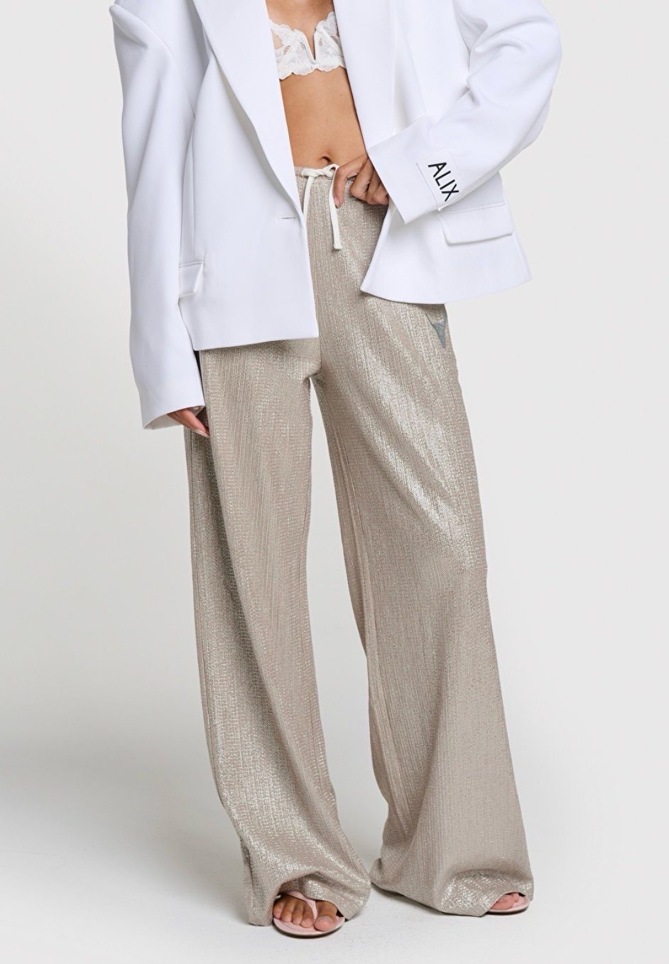 Shiny pants Alix The Label #2604145689