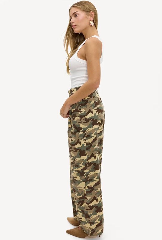 Khaki camouflage broek Loavies