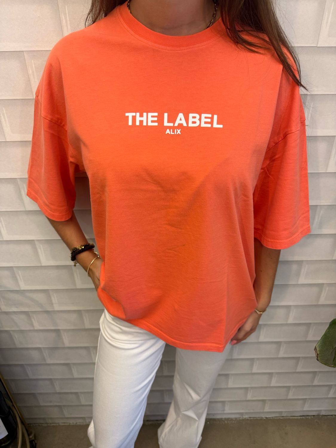 The label T-Shirt soft orange Alix The Label #2606846805
