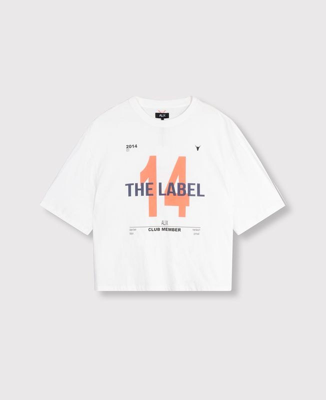14 The Label t-shirt Alix the Label #2606819803 Cream