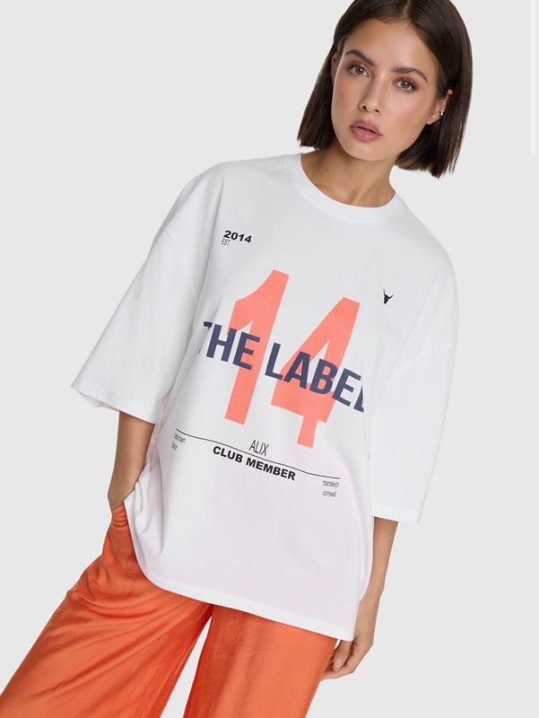14 The Label t-shirt Alix the Label #2606819803 Cream