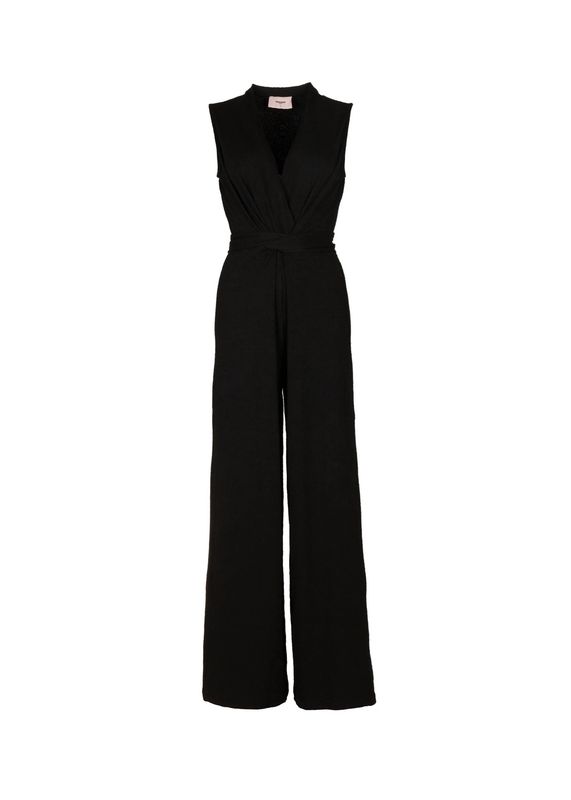 Vasili Mouwloze Jumpsuit Freebird Zwart