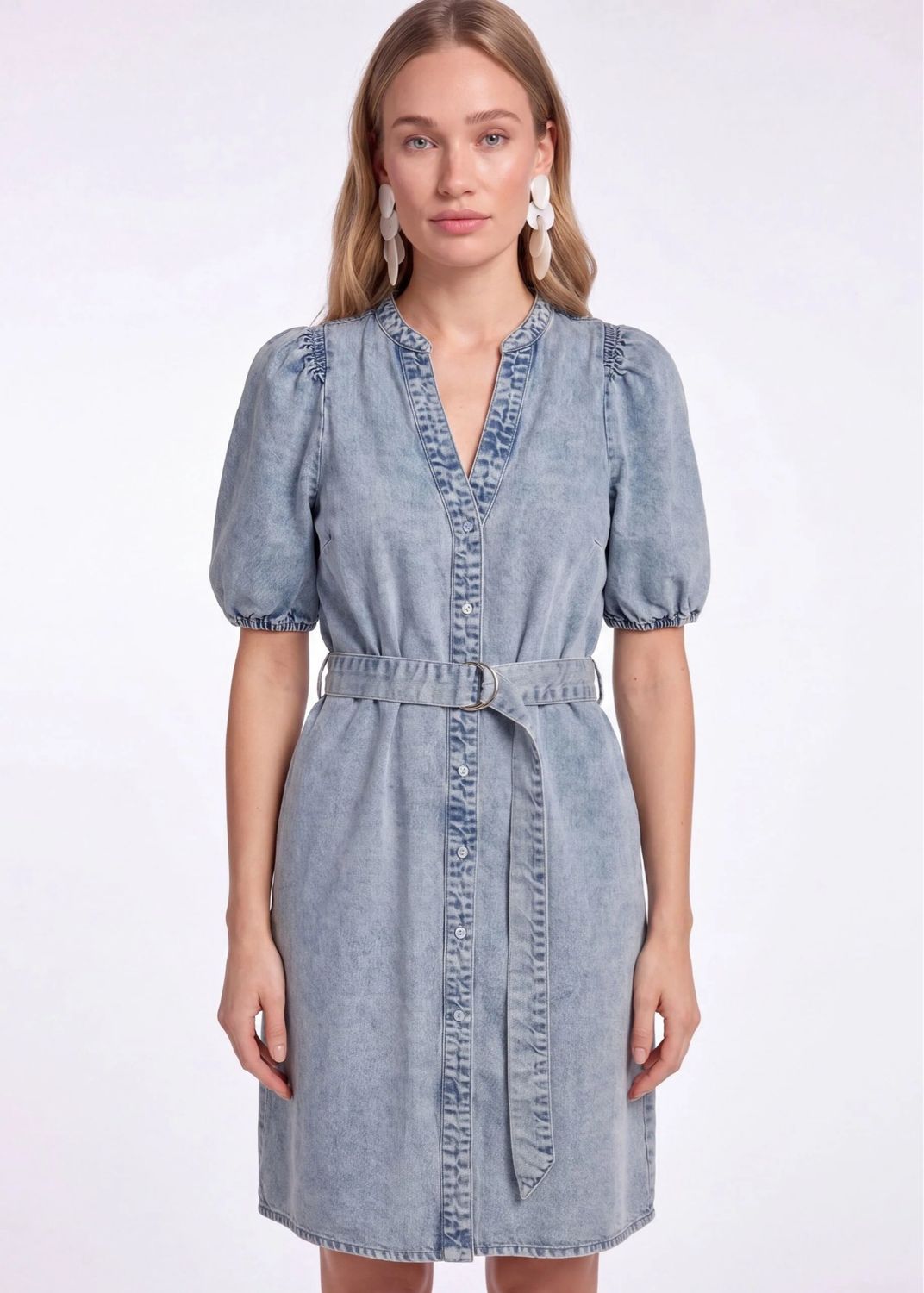 Dael Tencel Dress Freebird Pearl Blue