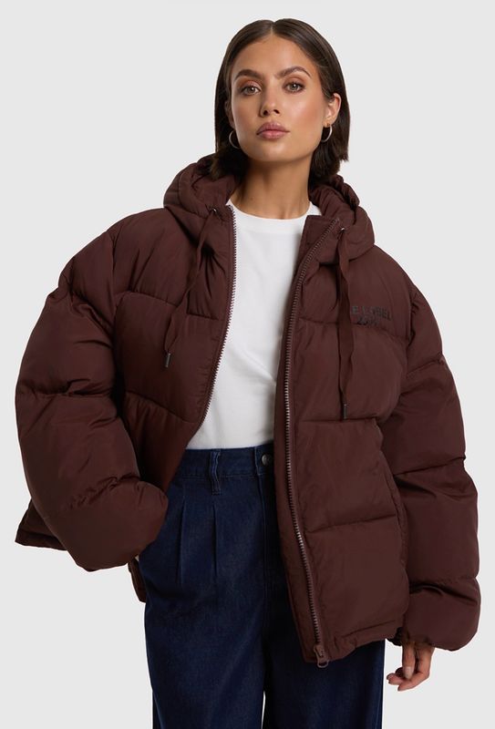 Puffer coat warm brown Alix the Label #2609506846