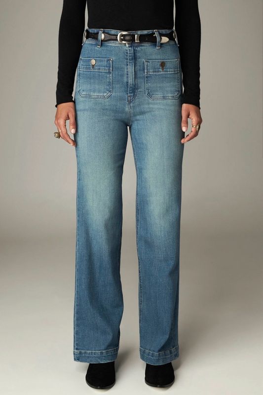 Maison Hotel Leao Pant Casanova – Blue Moon Wide-Leg Jeans
